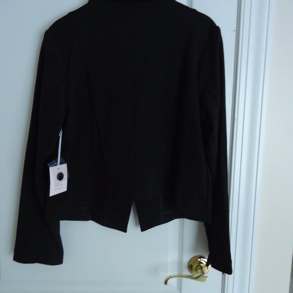 NWT Lauren Conrad Blazer Jacket L Black - Picture 5 of 11